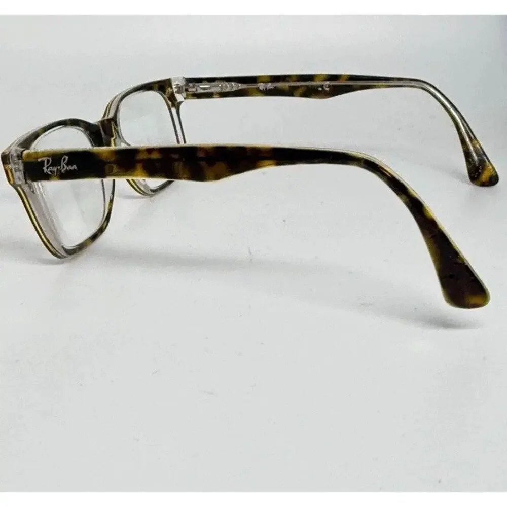 Ray Ban Eyeglasses‎ Frames Only RB 5286 5082 Transparent Square Tortoise Shell